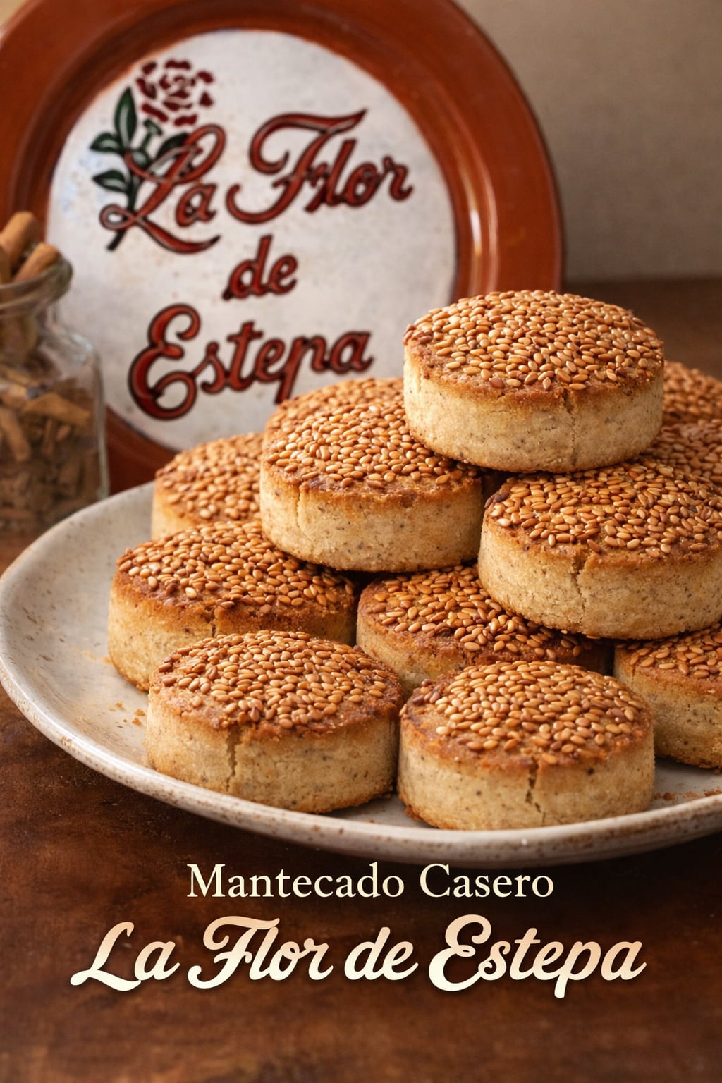 Mantecado Caseros La Flor Estepa 3kg - Comprar Navidad online | El Mes Dolç