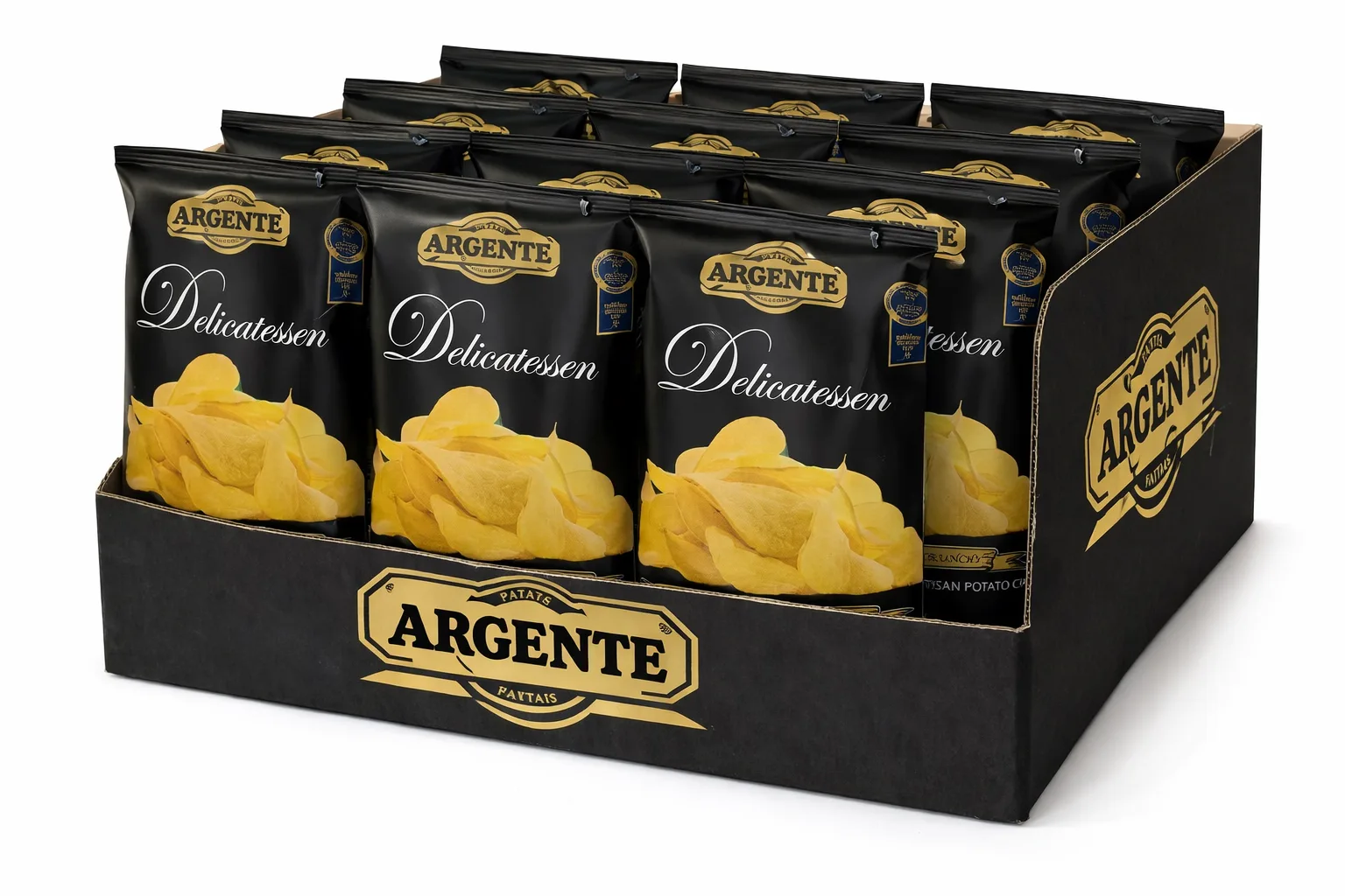 Patatas delicatessen Argente, finas y crujientes con un punto de sal