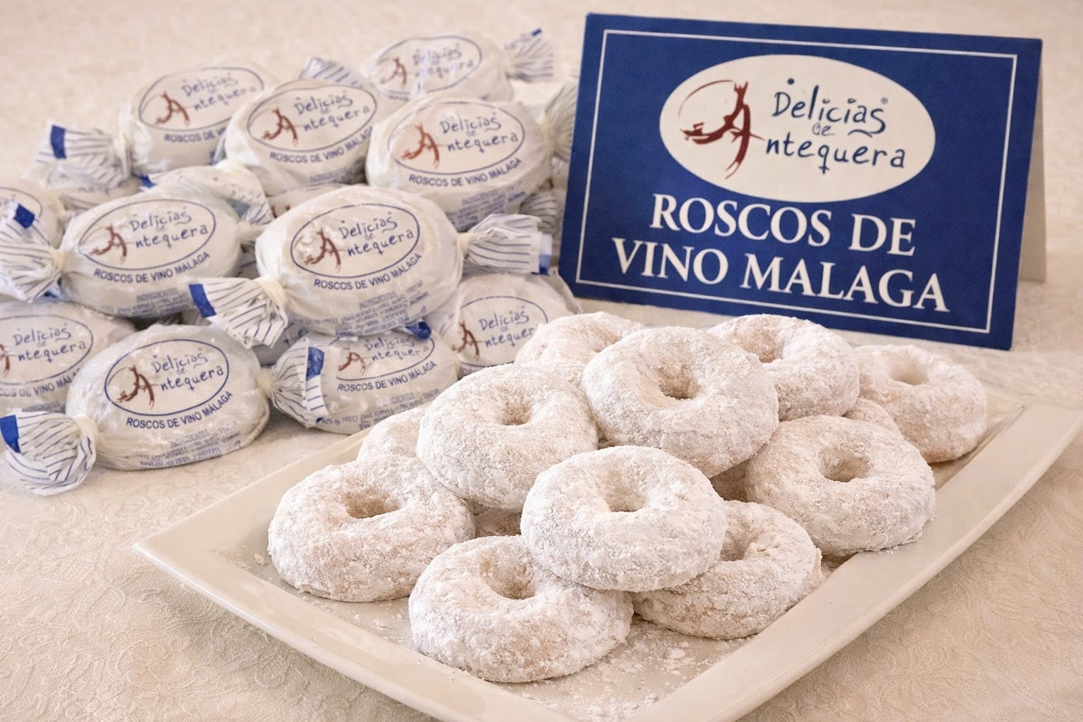 Rosco de vino de Antequera de Delicias de Antequera, tierno y de aroma anisado