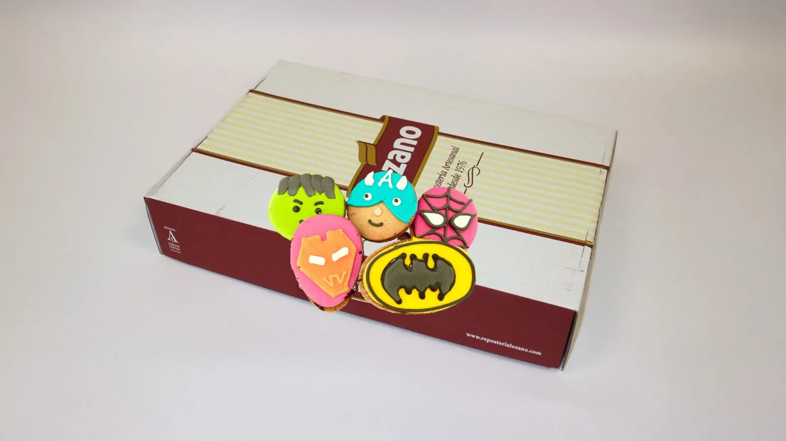 Galleta Vengadores Nº 56 LOZANO 30u. Caja