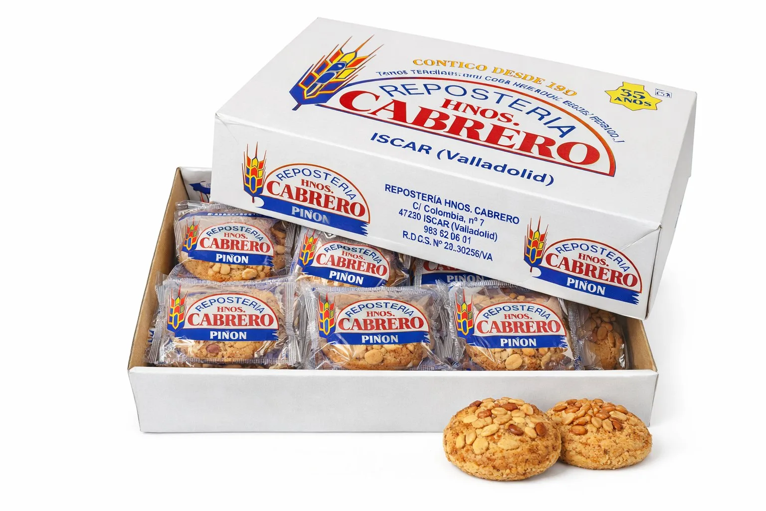 Pasta Piñon 1x1 Cabrero 2kg Caja