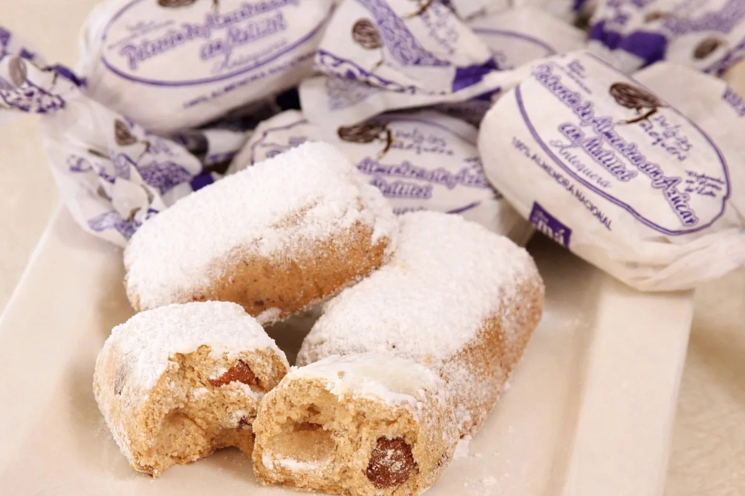 Polvoron Almendra S/azucar Antequera 3k
